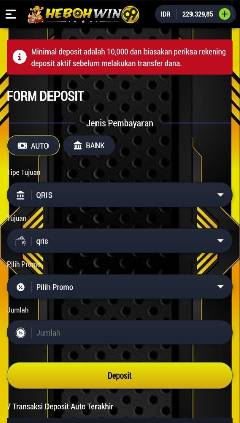 Top Up Hebohwin99